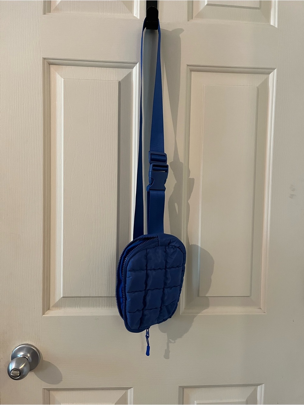 torrid Blue Quilted Crossbody Bag - Picture 1 of 5